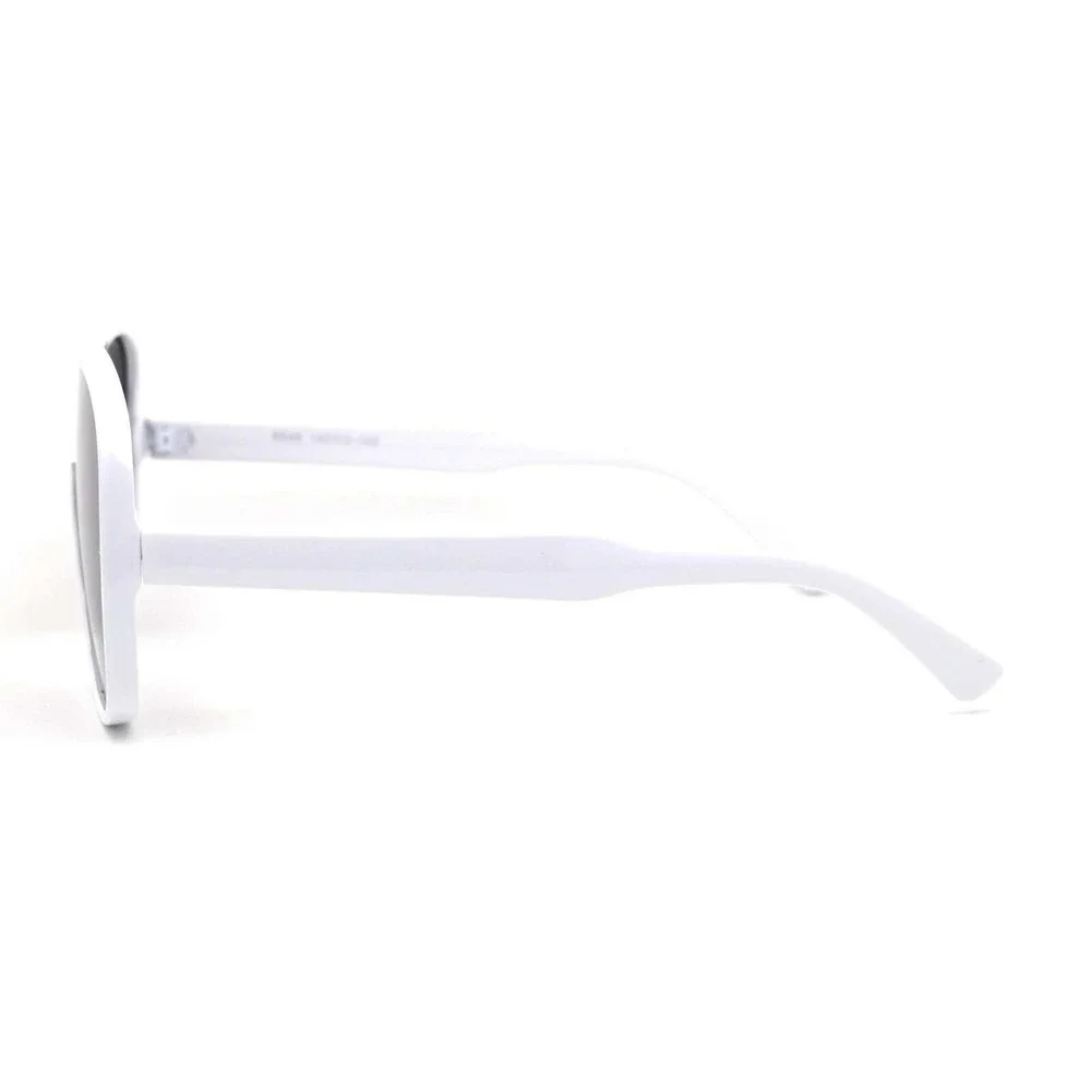 Oversized Shield Sunglasses White Frame Fashion‎ Visor Sun Glasses Women Men New
